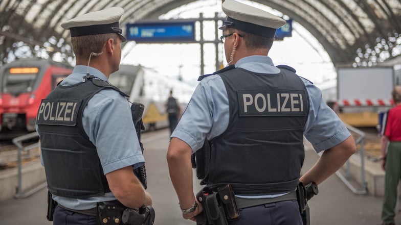 Die Polizei musste am Freitag im Dresdner Hauptbahnhof eingreifen.