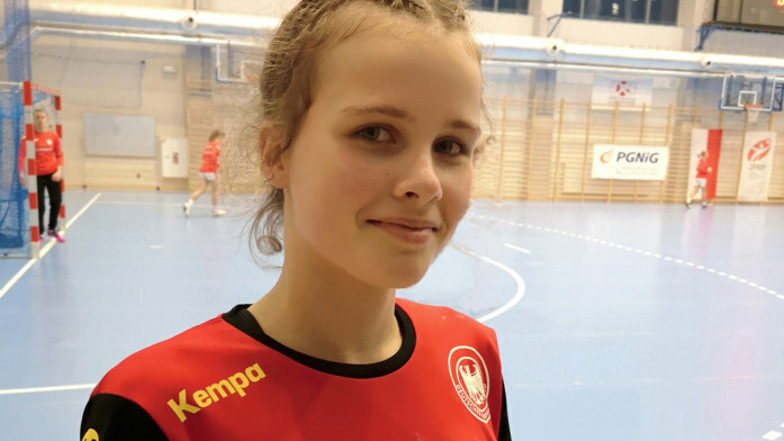 Erste Hoyerswerdaerin, die zu einer Handball-Europameisterschaft fährt: Vanessa Huth, mit dem HC Rödertal auch in der 2. Bundesliga.
