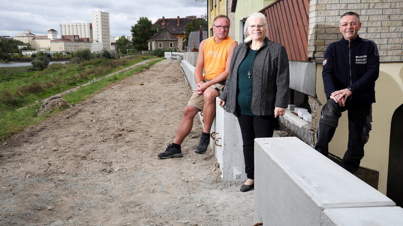 Mauerbau in Promnitz gestartet