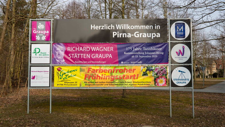 An der Kastanienallee/Lindenstraße in Graupa wurde jetzt ein neues Informationsschild aufgestellt. So ganz korrekt ist es allerdings nicht.