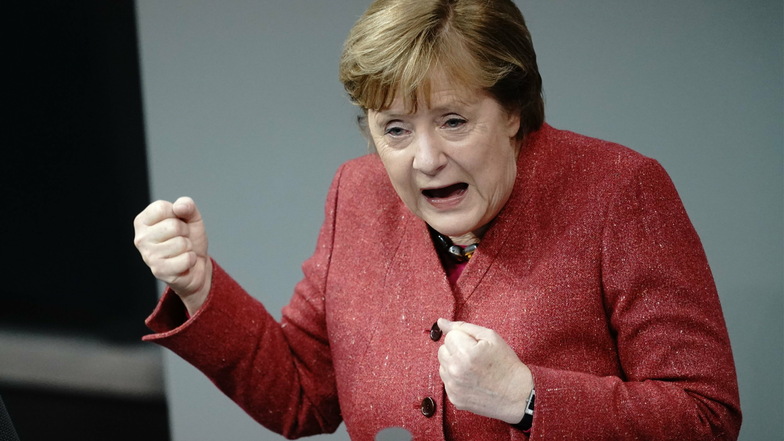Corona: Merkel dringt auf harten Lockdown
