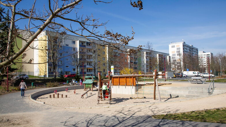 Beliebt aber dennoch immer wieder Opfer von Vandalismus: der Mehrgenerationenpark in Freital Zauckerode.