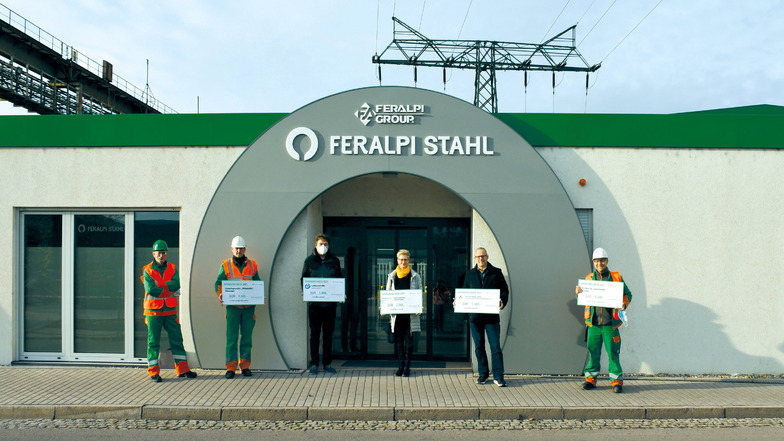 Riesa: Feralpi-Mitarbeiter spenden fürs Flutgebiet