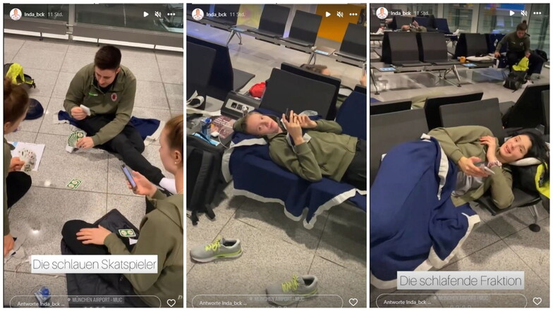 Reise-Chaos: DSC-Volleyballerinnen übernachten auf Flughafen