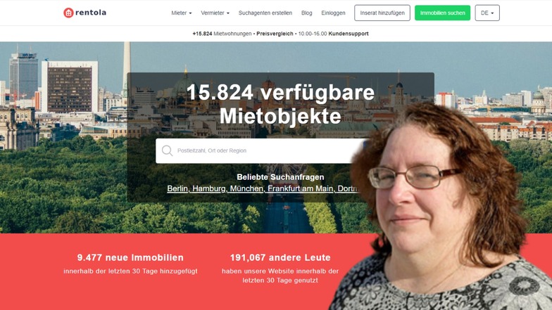 Christine Runge von Dr. Thomas Immobilien aus Zittau warnt vor dem Portal rentola.de