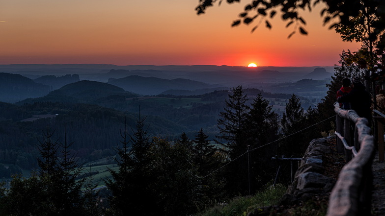 Die Sächsische Schweiz bleibt ein beliebtes Touristenziel in Sachsen.
