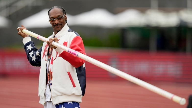 Snoop Dogg ist Olympia-Fan. In Paris arbeitet er für den amerikanischen Sender NBC.