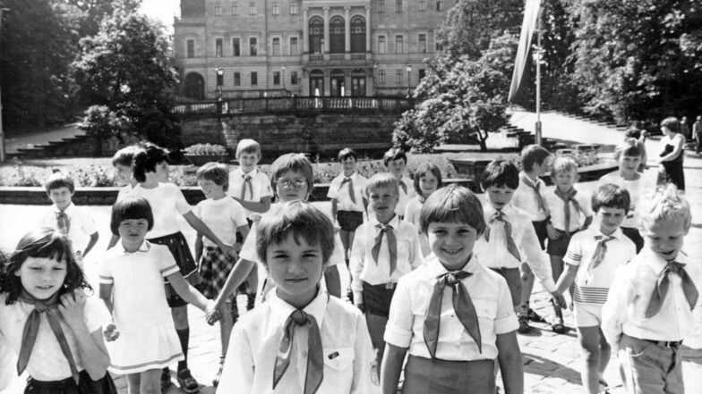 Pionierpalast von Dresden um 1980.