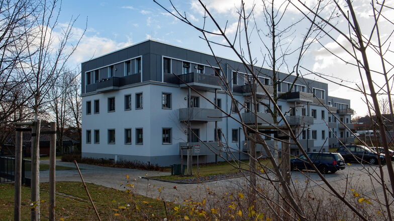 Am Bobersberg in Großenhain hatte die Wohnungsgenossenschaft das ehemalige Schwesternwohnheim zu Wohnungen saniert.