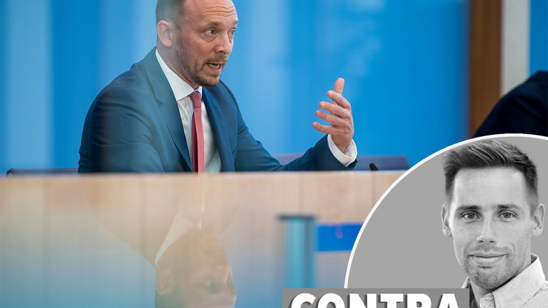 Florian Oest, Chef der Jungen Union Sachsens, tritt bei der Bundestagswahl
gegen AfD-Chef Chrupalla an.