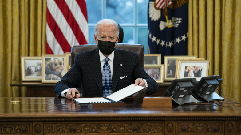 Der neue US-Präsident Joe Biden hat sich zur Nato und zur Zusammenarbeit mit den Bündnispartnern bekannt.