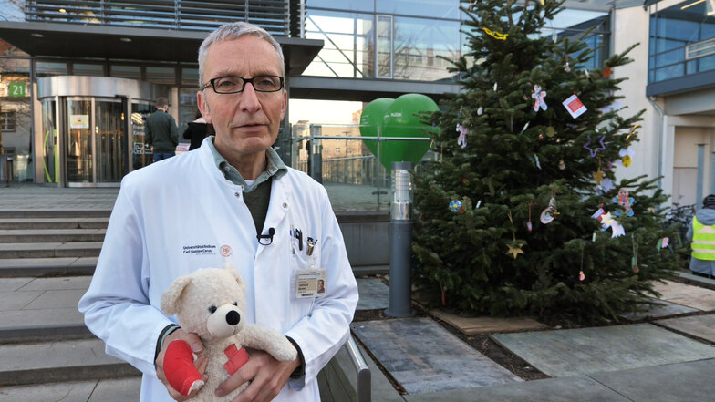 Prof. Dr. Reinhard Berner von der Kinder- und Jugendpsychiatrie und -psychotherapie des Universitätsklinikums Dresden