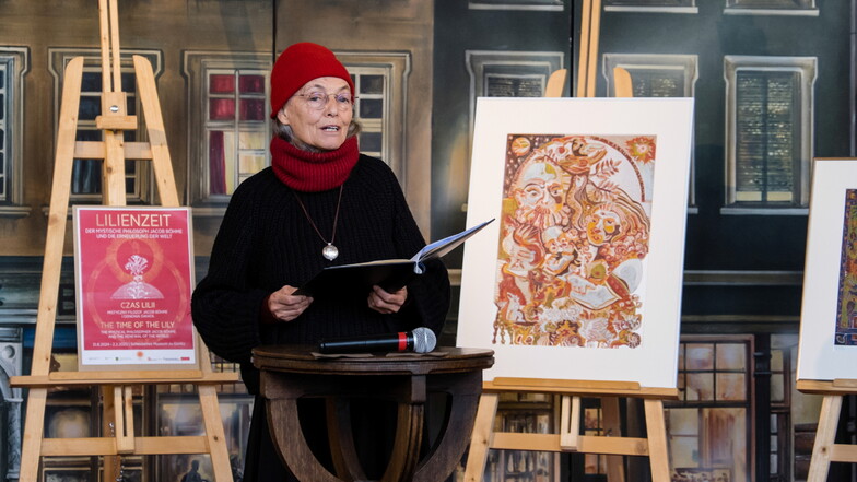 Die Schauspielerin Blanche Kommerell liest am 16. März um 15 Uhr aus der Jakob-Böhme-Erzählung "Schusterkugel" von Suse von Hoerner-Heintze im Gleis 1.
