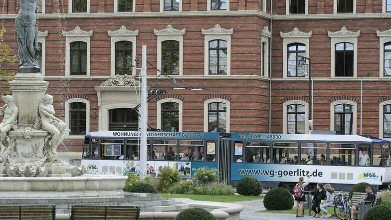 Das Gerichtsgebäude am Görlitzer Postplatz: Was wichtig ist, findet weiterhin statt.