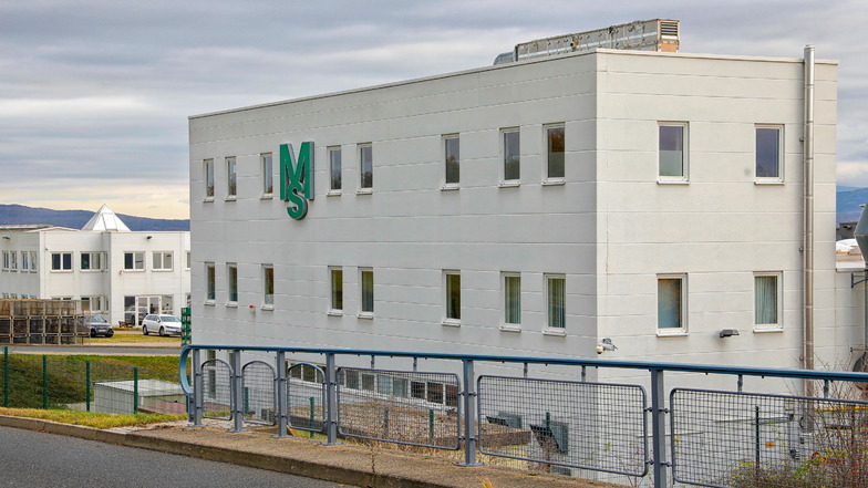 Das Verwaltungsgebäude der Firma MS Powertec im Industriegebiet Weinau.