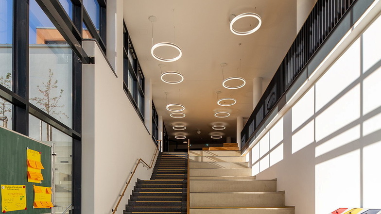 Ein virtueller Rundgang durch das Gymnasium Wilsdruff ist nach dem Tag der Architektur weiter möglich.