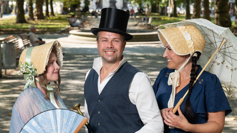 Mach mit und kleide dich am 5. September im Romantik-Look, um die Wette für Dresden zu gewinnen! Treffpunkt: Neumarkt Dresden.