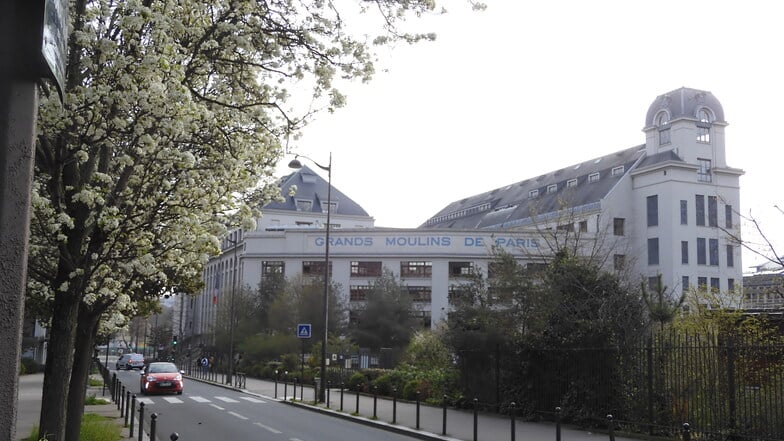 In Paris stehen die "Grands Moulins", die der Dresdner Hafenmühle ähnlich sehen. Sie wurden 1917 bis 1921 gebaut, sind aber nicht mehr als Mühle in Betrieb - eine Universität samt Mensa nutzt den Bau an der Seine.