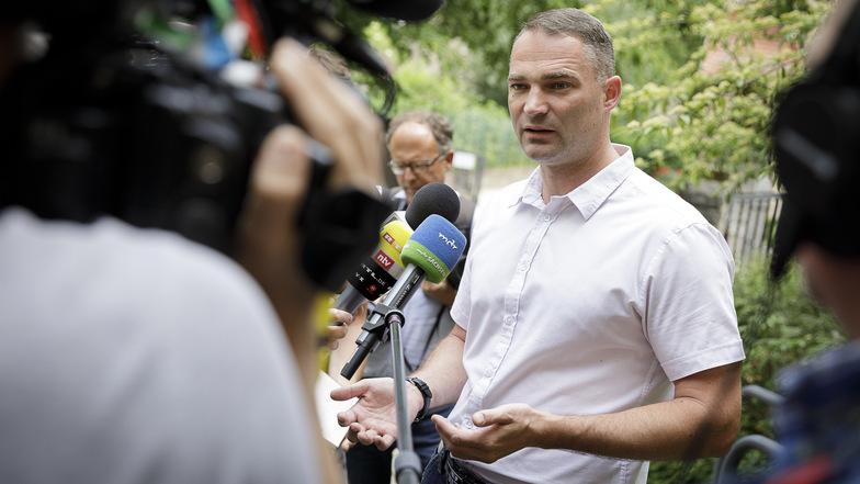 Sebastian Wippel im Frühsommer 2019 als Görlitzer OB-Kandidat