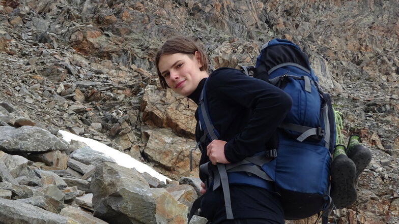 Kai Probst bei der Alpenüberquerung im vergangenen Jahr, bei der mehrere Schüler des Humboldt-Gymnasiums dabei waren.