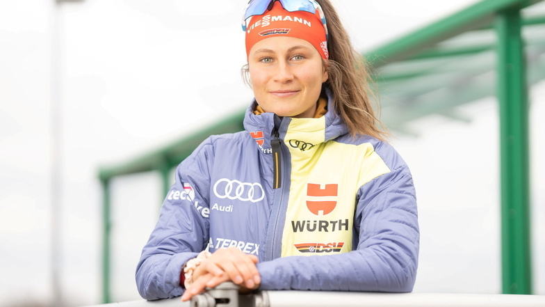 Nach einem krankheitsbedingten Fehlstart blickt Luise Müller nun wieder optimistischer in die Biathlon-Saison. Die 22-Jährige möchte sich im IBU-Cup etablieren.