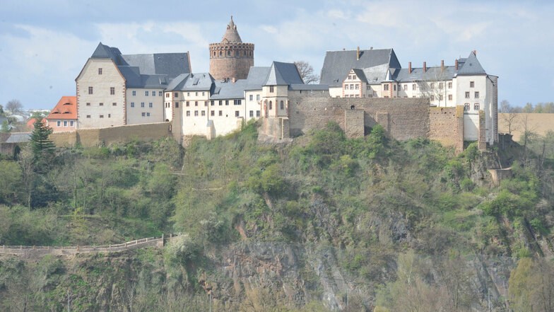 Der Leisniger Porphyr wurde beim Bau der Burg Mildenstein verwendet.
