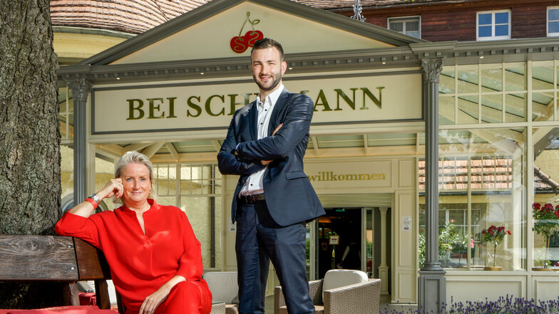Ab sofort bildet Petra Schumann gemeinsam mit Sohn Frederik Nebrich die neue Spitze im Wellness-Hotel Bei Schumann in Kirschau.