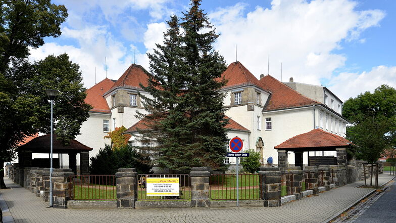 Das ASB-Pflegezentrum Radeburg in der Schulstraße 5. Hier findet am 23. Juli ein öffentliches Sommerfest statt.