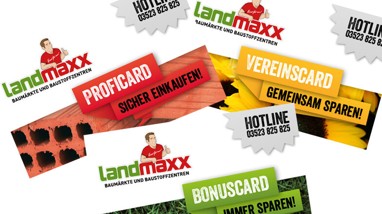 Für Vereine, Profis und Privatkunden: die Bonuscards von LandMAXX
