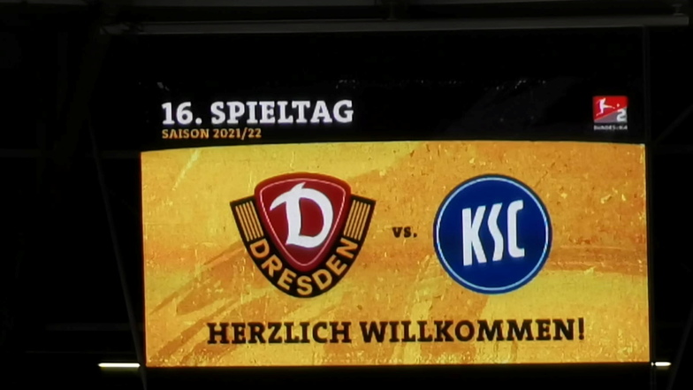 Dynamo Dresden trifft heute im Heimspiel auf den Karlsruher SC. Zuschauer sind aufgrund der aktuellen Corona-Lage nicht zugelassen.