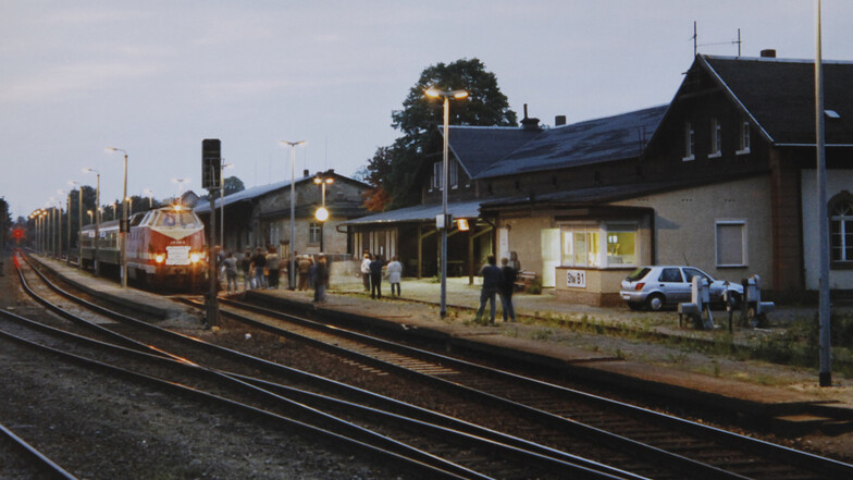 Rollen bald wieder Züge am Bahnhof Herrnhut vorbei? Eine Petition hat das zum Ziel.