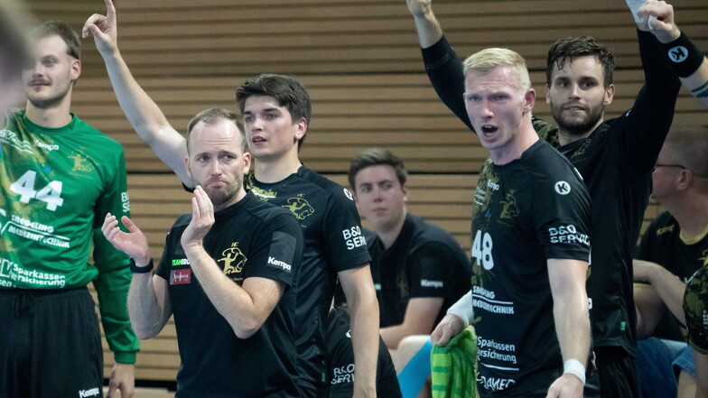 Dresdner Handballer feiern Auftaktsieg, bangen aber um einen Neuzugang