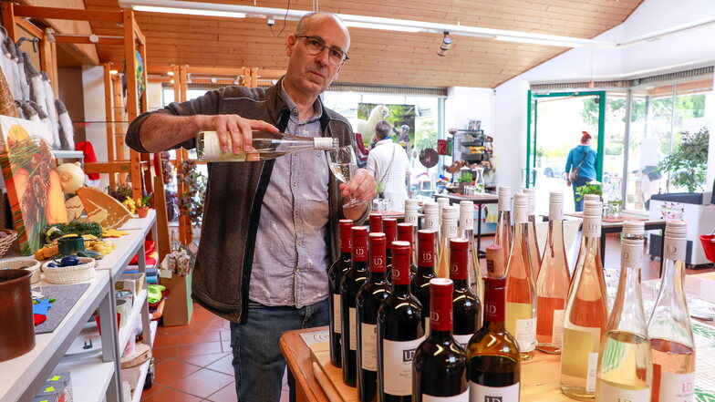 Olaf Zinner verkaufte österreichische Weine.