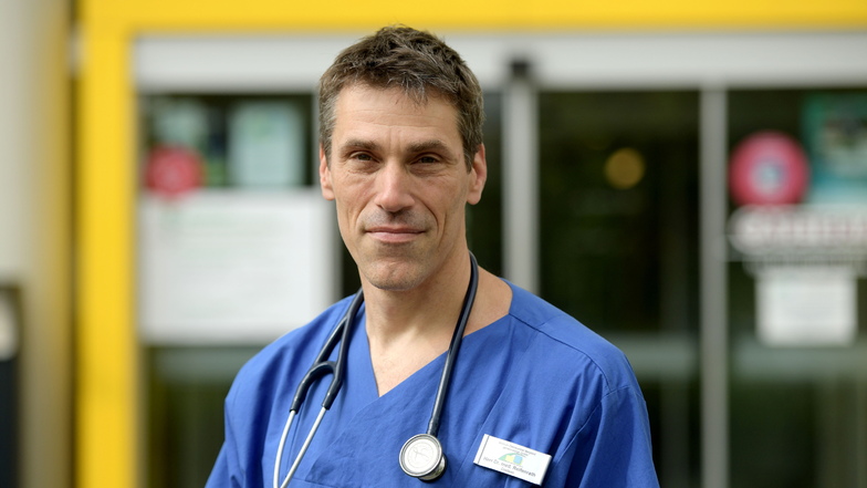Dr. Kolja Reifenrath (49) ist Chefarzt der Klinik für Innere Medizin am Zittauer Krankenhaus.