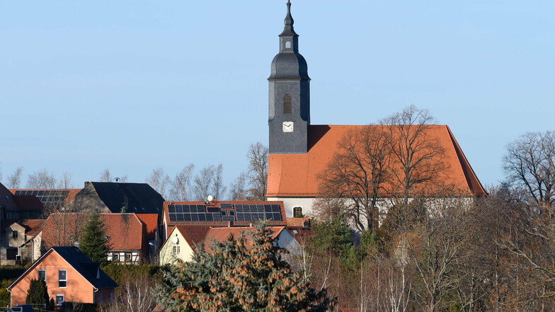 Blick auf die Gemeinde Käbschütztal im Landkreis Meißen: Hier wurde der landesweit höchste Inzidenzwert registriert.