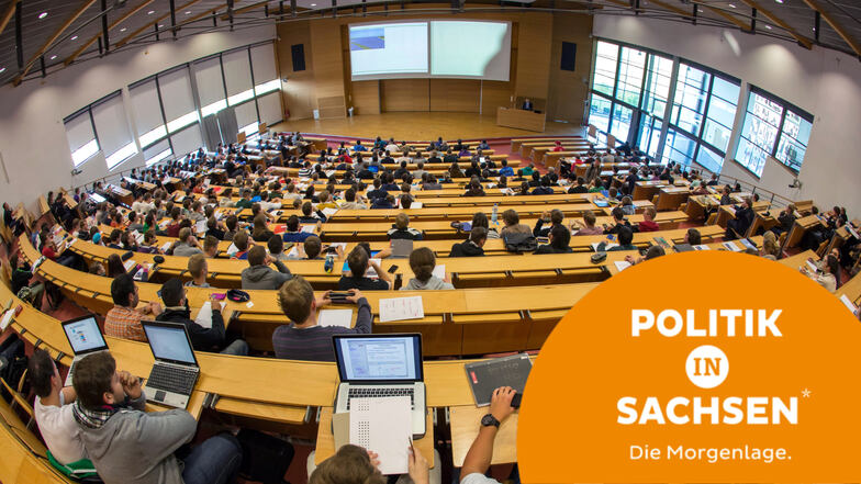 14 Hochschulen hat Sachsen, davon sind vier Universitäten. In den kommenden acht Jahren hat ihnen das Land nur sieben Milliarden Euro für das personal in Forschung und Lehre zugesichert.