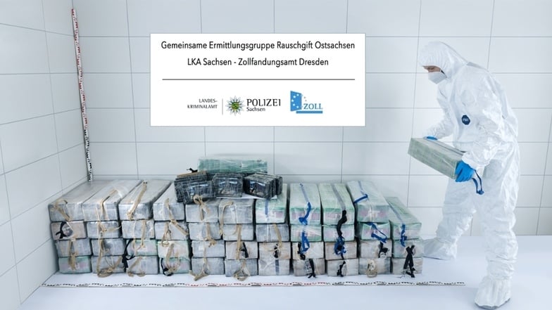 Den bisher größten Kokainfund in Sachsen machten Polizei, Zoll und LKA Anfang Januar in Mittelsachsen.