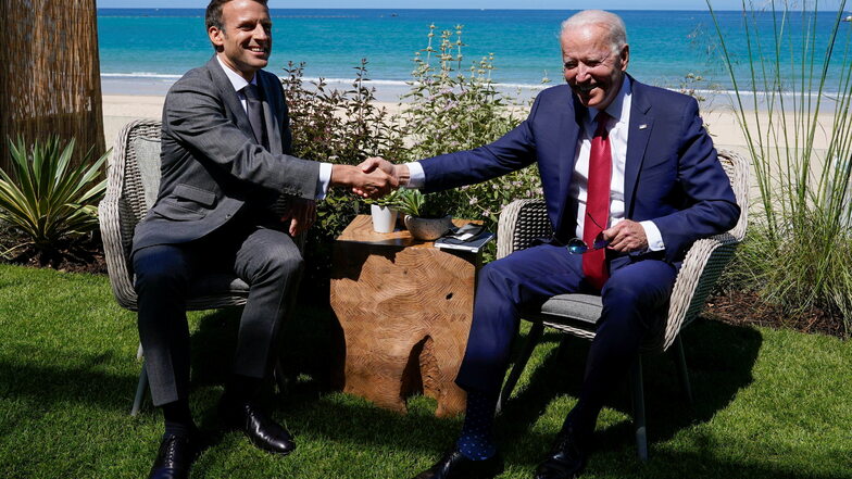 Biden und Macron vereinbaren Treffen im Oktober