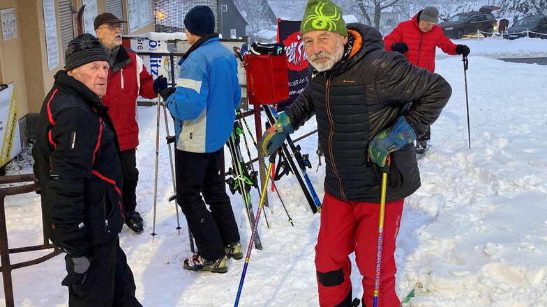 "Didi" ist ein Urgestein des Skiclubs an der Lausche.