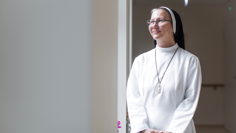 "Helfen, inneren Frieden zu finden": Schwester Aurelia arbeitet als Seelsorgerin im Marien-Hospiz.