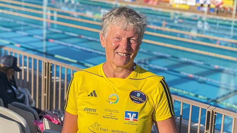 Die Meißnerin Ute-Christiane Lauerwald (60) in Australien.