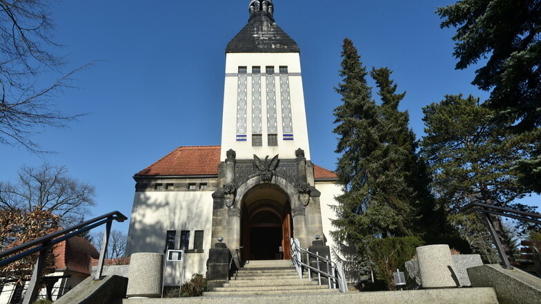 Das Krematorium in Zittau.