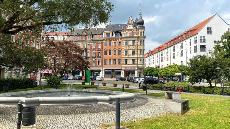 Der Wettiner Platz wurde neu gestaltet. Doch es gibt Ärger.