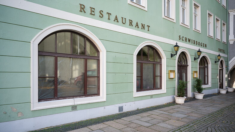 Das Restaurant "Schwibbogen" am Obermarkt ist geschlossen.