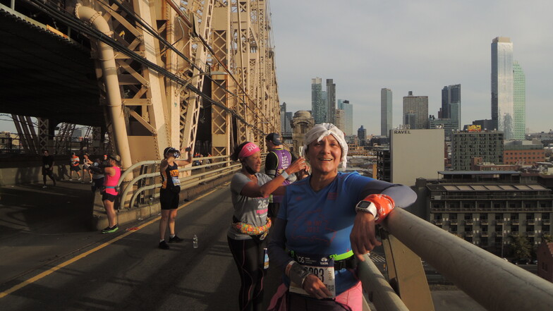 Zwei Nieskyer laufen beglückt beim New-York-Marathon mit