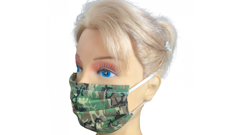 Gesichtsmaske "Camouflage"