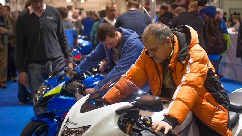 Mehr als 21 000 Motorradfans besuchten die Messe.