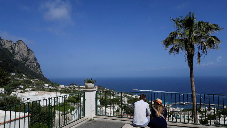 Touristen-Stopp nach Capri aufgehoben