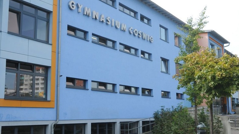 Das Gymnasium Coswig: In der vor 25 Jahren gegründeten Schule werden aktuell 860 Schüler von 80 Lehrern unterrichtet.