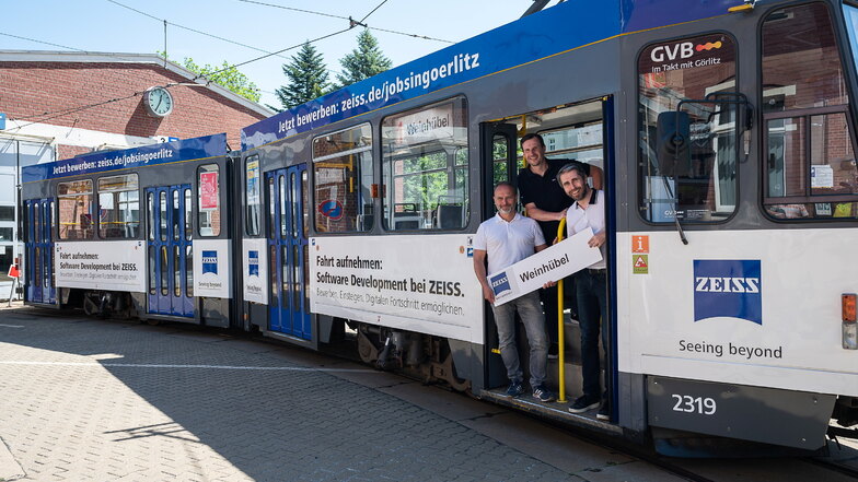 Die andere Jobmesse: Carl Zeiss lässt Görlitzer gratis Straßenbahn fahren